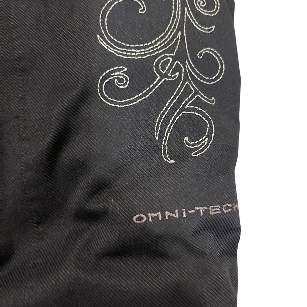 Columbia Titanium Omni-Tech Black Ski Jacket Coat Embroidered Detail Women’s - Picture 6 of 12
